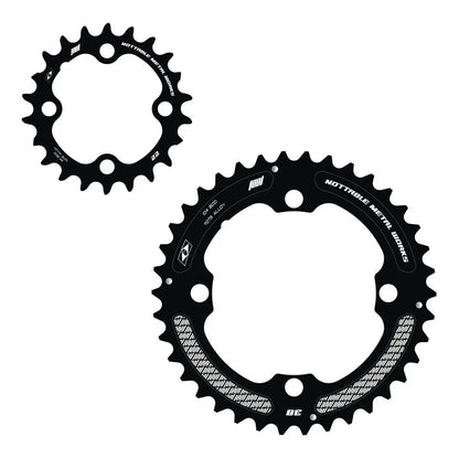 Kit Coroa Nottable Indexada BCD 64/68-104 mm 4 furos para FSA