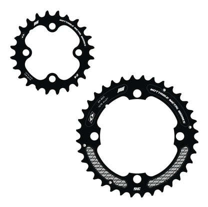 Kit Coroa Nottable Indexada BCD 64/68-104 mm 4 furos para FSA