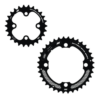 Kit Coroa Nottable Indexada BCD 64/68-104 mm 4 furos para FSA