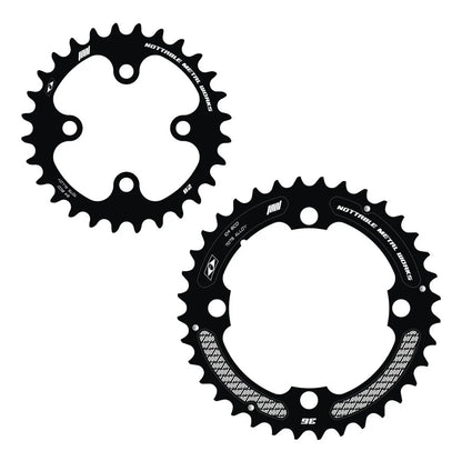 Kit Coroa Nottable Indexada BCD 64/68-104 mm 4 furos para FSA