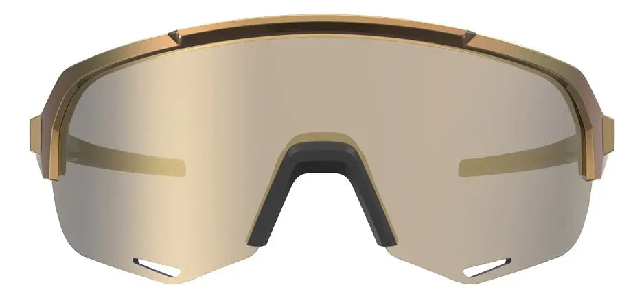 Óculos Hb Edge R M Gra Black Gold Gold Chrome