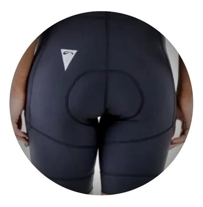 Shorts Ciclista Speedy Feminina Preto Bike - Sol Sports M