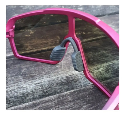 Óculos De Sol Hb Grinder - Rosa Mirror Blue Chrome