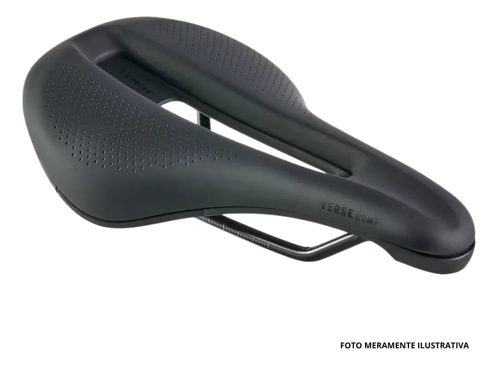 Selim Para Bike Trek Verse Short Comp PRETO
