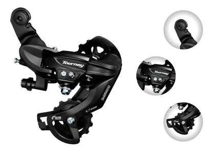Câmbio Traseiro Shimano Tourney Rd-ty300 6/7 Velocidades