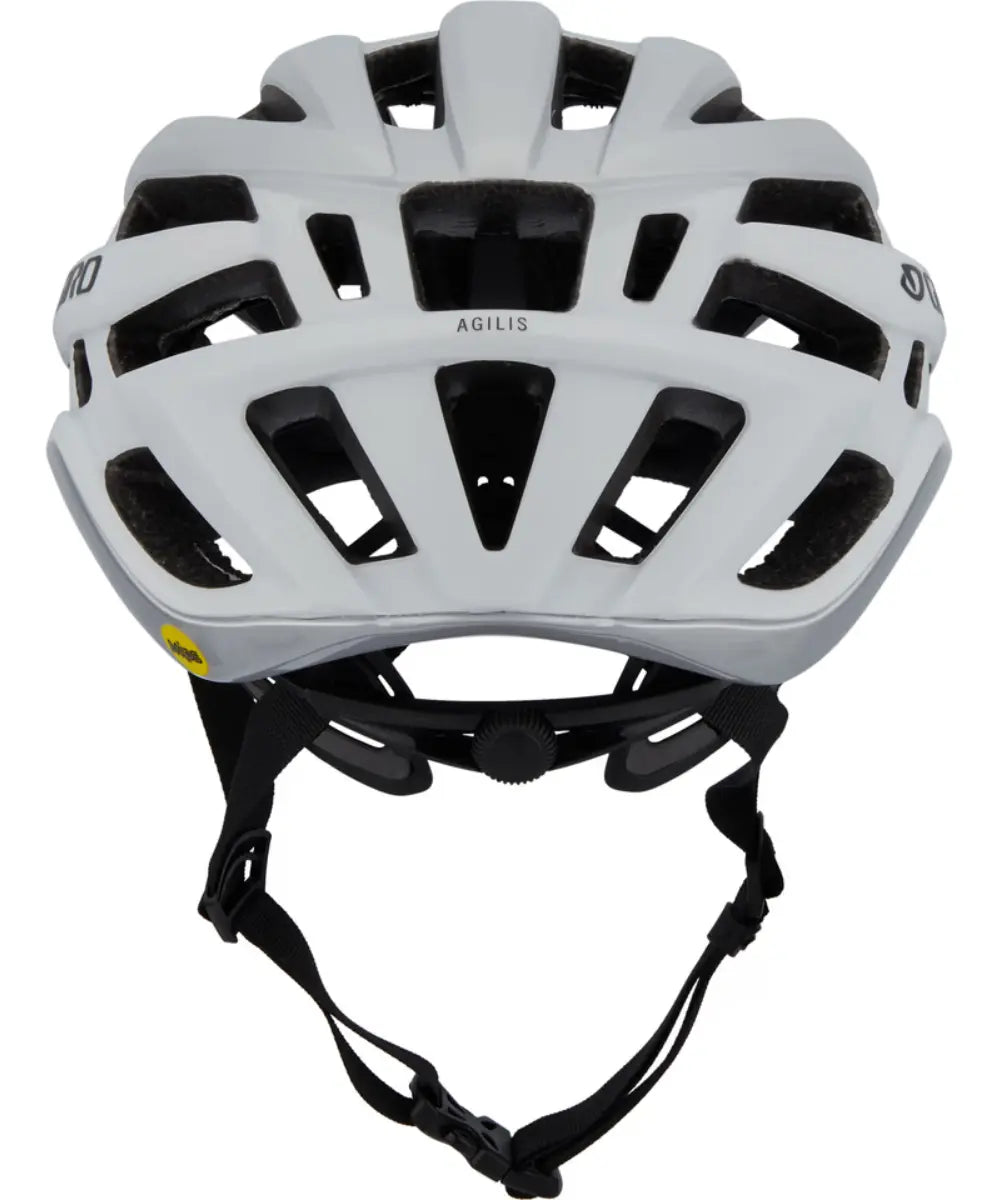 Capacete Giro Agilis Mips In-mold Roc Loc 5 - Branco Fosco
