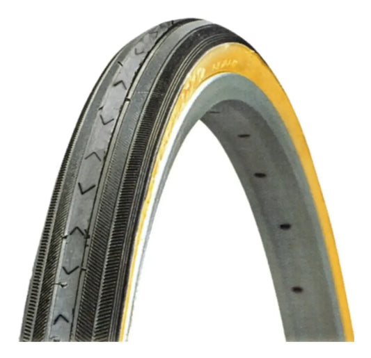 Pneu Kenda K33 27x1.1/8 Preto Com Faixa
