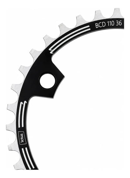 Coroa Ictus 4 Furos Indexada Bcd 110 Assimetrica Speed  -36d