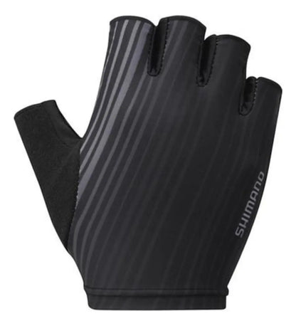 Luva De Ciclismo Shimano Escape - Preto Com Cinza