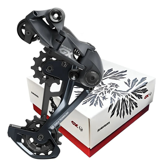 Câmbio Traseiro Sram Gx Eagle 12 Vel. 52t Preto Lunar Preto