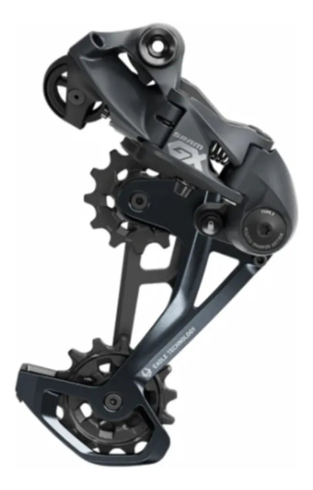 Câmbio Traseiro Sram Gx Eagle 12 Vel. 52t Preto Lunar Preto