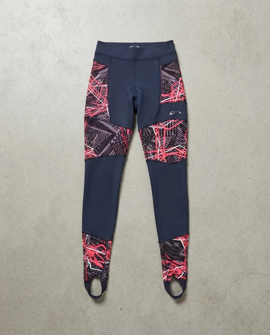Legging Ciclista Matrix Feminino Tamanho G Preto E Rosa