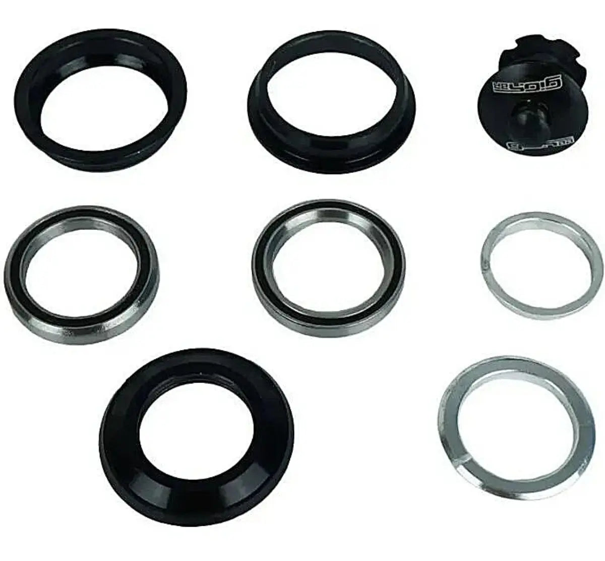 Caixa De Direção Giosbr 44/44mm Alumínio Rolamentada Preto