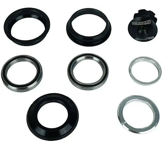 Caixa De Direção Giosbr 44/44mm Alumínio Rolamentada Preto