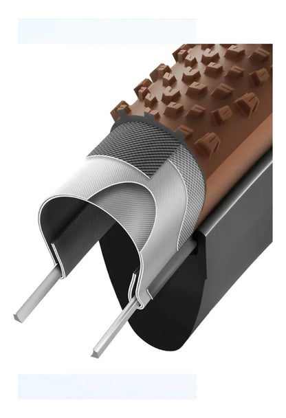 Pneu Vittoria Terreno Pro T60 700x45 Tlr/dobrável Marrom