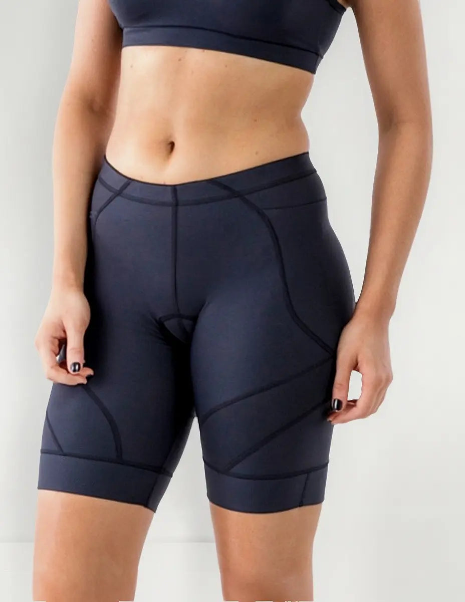 Bermuda Ciclismo Feminina Sol Speedy Preta - Tamanho GG