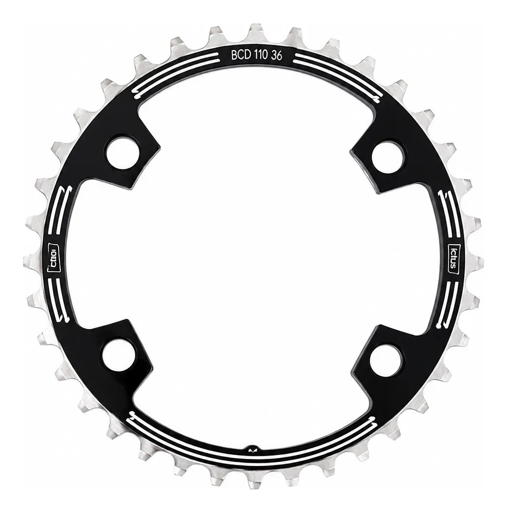 Coroa Ictus 4 Furos Indexada Bcd 110 Assimetrica Speed  -36d
