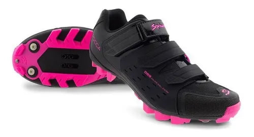 Sapatilha Spiuk Rocca Mtb Preta/rosa Nº 37br