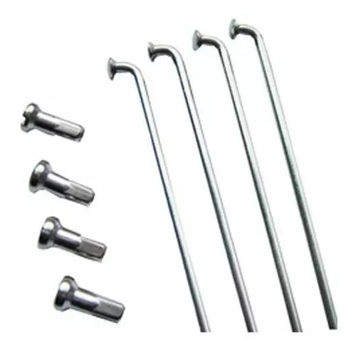 Raio Fino Shadar De Inox Com Niple 2.0x263mm - 72 Unidades