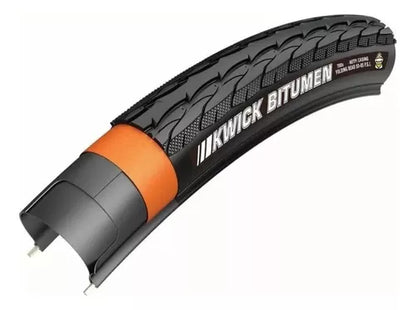 Par De Pneu Kenda 700x38 Kwick Bitumen K1068 Com Câmaras