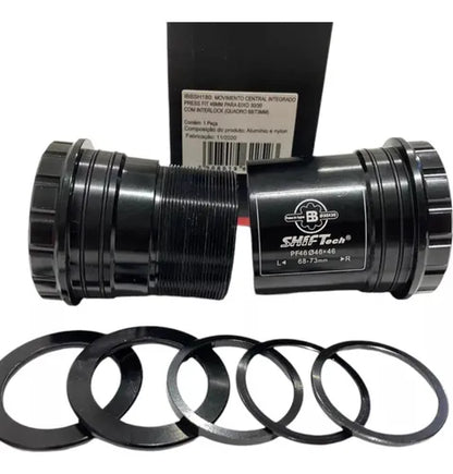 Movimento Central Shiftech Sh180 Pf30 46mm Eixo 30/30mm