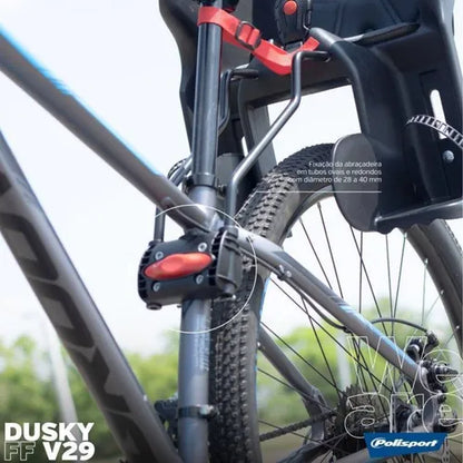 Cadeirinha Para Bicicleta Polisport Tras Dusky Ffv29 Pto Cz