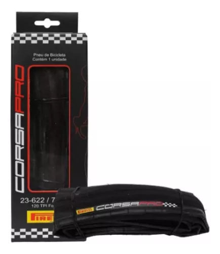 Par De Pneus Pirelli Corsa Pro Kevla - 700x23