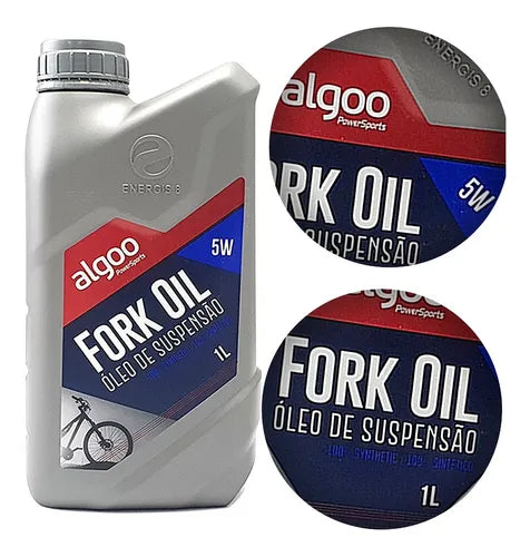 Óleo 100% Sintético Algoo Fork Oil Para Suspensão
