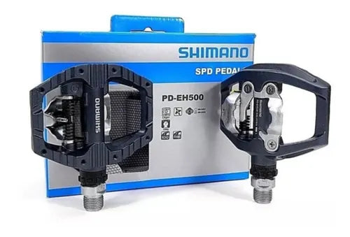 Par Pedal Shimano Pd-eh500 - Preto