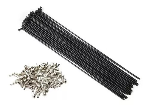 Raio Fino Shadar Inox Com Niple 2.0x260mm 72 Unid. Preto