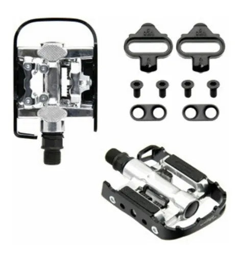 Par Pedal Wellgo Mtb C002 Em Alumínio - Com Refletor