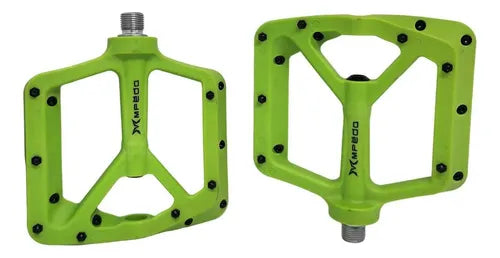 Pedal Plataforma Rolamentado Nylon Mpeda Freeride Eixo Cromo
