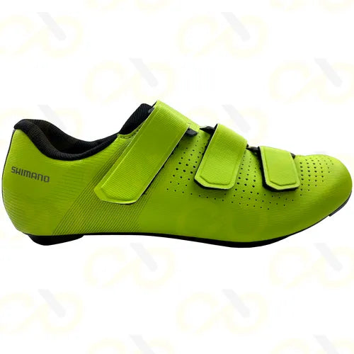 Sapatilha Ciclismo Speed Shimano Sh-rc100 - Amarelo Fluorescente