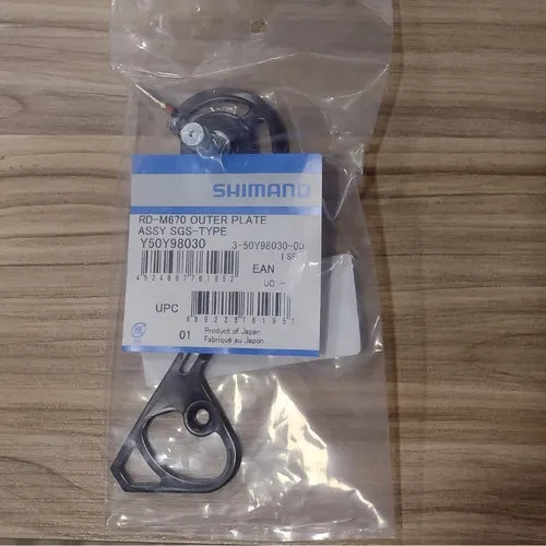 Haste De Câmbio Shimano Slx Rd-m670 Sgs Externa