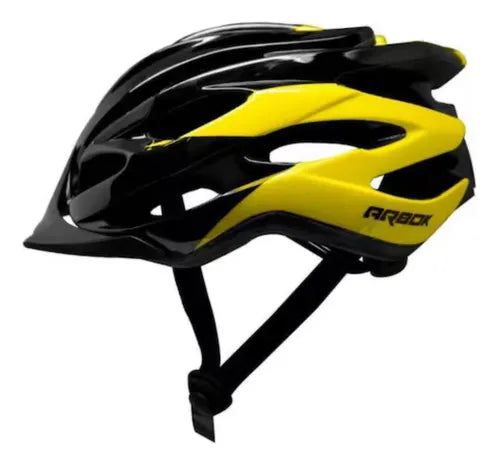 Capacete Ciclismo Arbok Raptor - Preto/amarelo (54/58) M