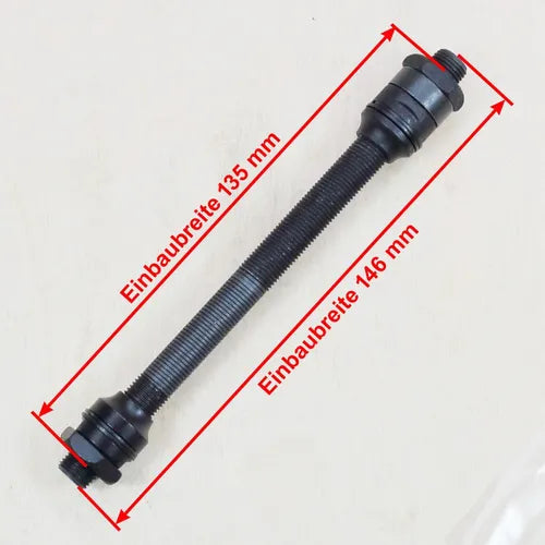 Eixo Completo Para Cubo Shimano Fh-rm66 146mm 5-3/4