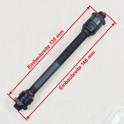 Eixo Completo Para Cubo Shimano Fh-rm66 146mm 5-3/4