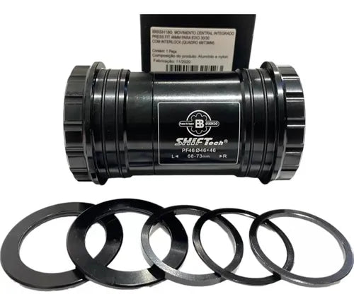 Movimento Central Shiftech Sh180 Pf30 46mm Eixo 30/30mm