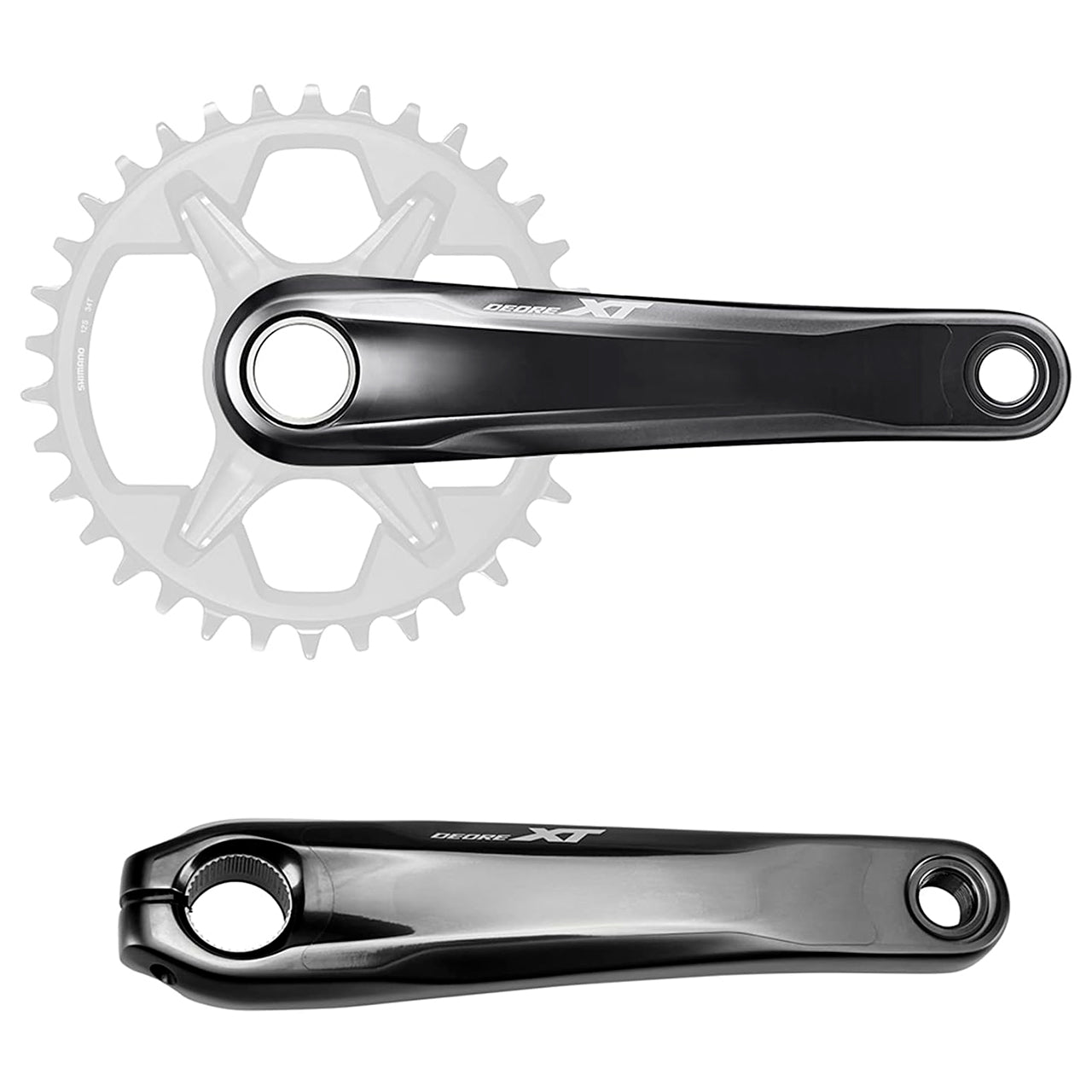 Pedivela Shimano Deore XT FC-M8120 12 velocidades - Sem Coroa