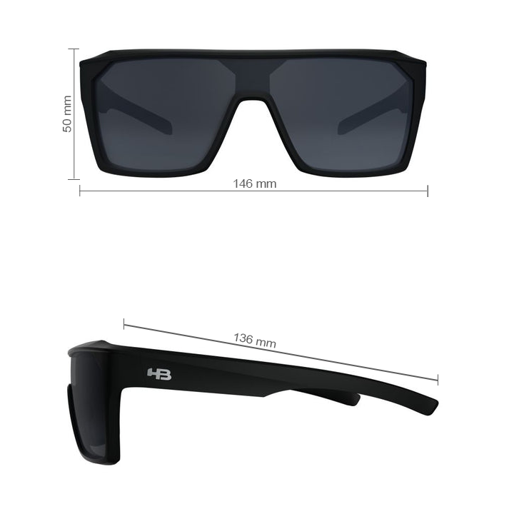 Óculos de sol casual HB Carvin 2.0