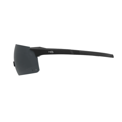Óculos HB Quad R 2.0 Preto Fosco/Cinza (Matte Black/Grey)