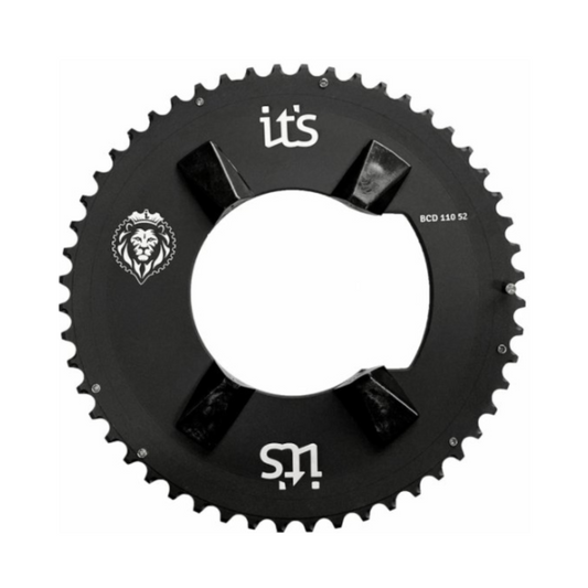 Coroa Ictus Indexada BCD 110 Assimétrica – 52 Dentes (Shimano 105 R7000)