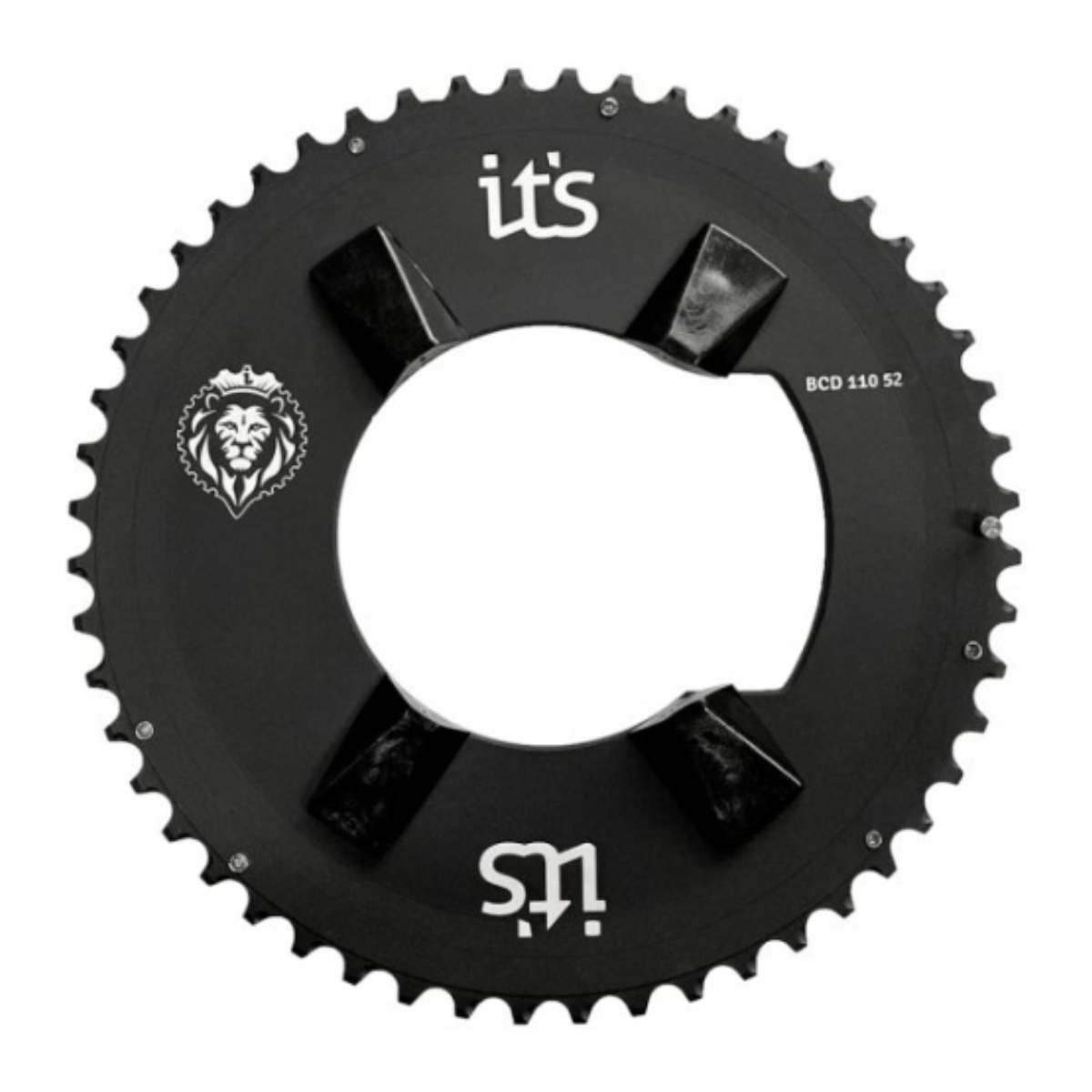 Coroa Ictus Index BCD 110 Assimétrica – 52D  (Ultegra 6800)