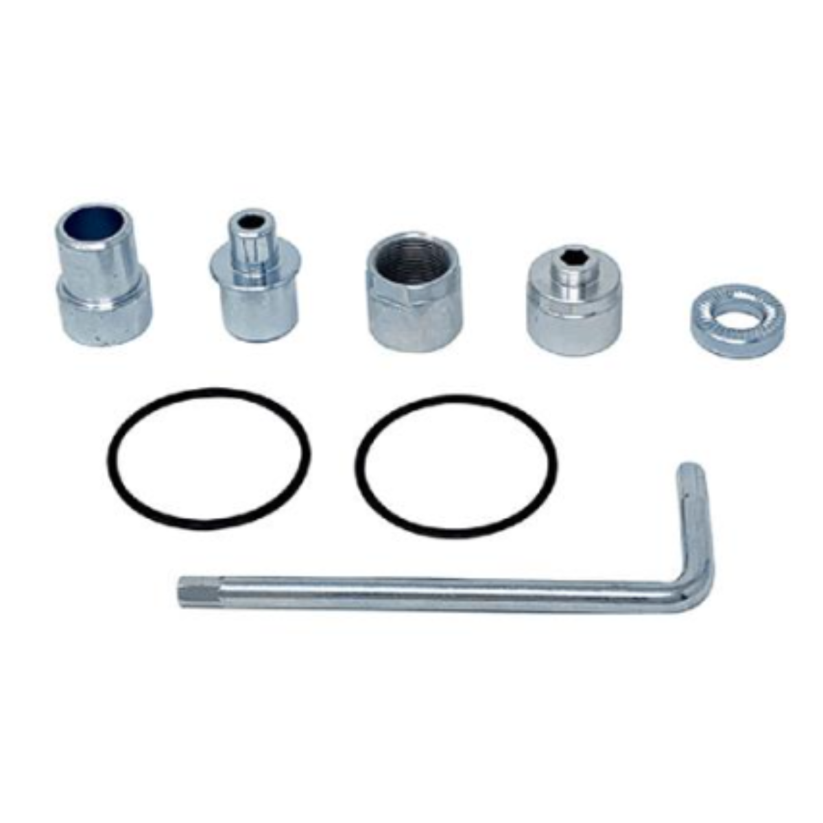 Kit de copinhos adaptadores para Rolo de Treinamento Elite 142mm com blocagem – Compatível com Drivo/Turno