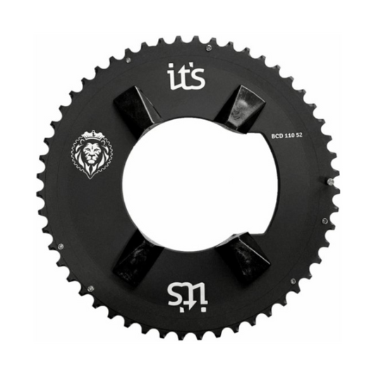 Coroa Ictus Indexada BCD 110 Assimétrica – 52 Dentes (Shimano Dura-Ace 9000)