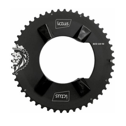 Coroa Ictus Indexada Aero BCD 110 – 50 Dentes (Shimano 105 R7100)