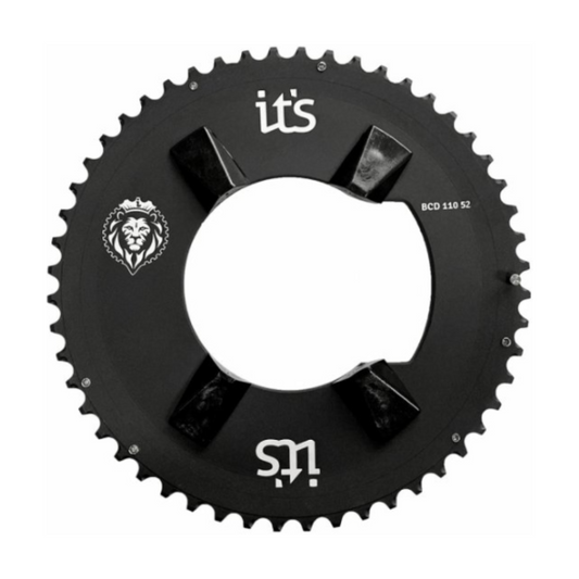 Coroa ICTUS Indexada Aero BCD 110 – 52 Dentes (Shimano Ultegra R8100)