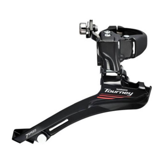 Câmbio dianteiro Shimano Tourney FD-A070 34,9 (7 vel.) - Adaptador 28,6 mm