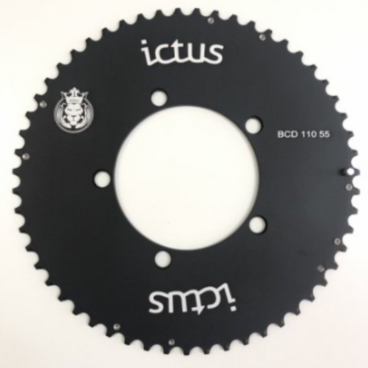 Coroa Ictus speed Indexada Aero BCD 110 – 55 Dentes