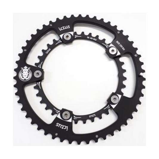 Coroa Ictus Indexada BCD 130 Speed 50/36 – 5 Furos